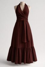 Premium Dress – Luxury Italian Silk Stretch Crepe Collection - Image 2