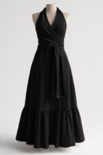 Premium Dress – Luxury Italian Silk Stretch Crepe Collection - Image 3