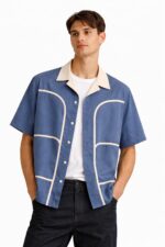 A&A Signature Retro Panel Shirt